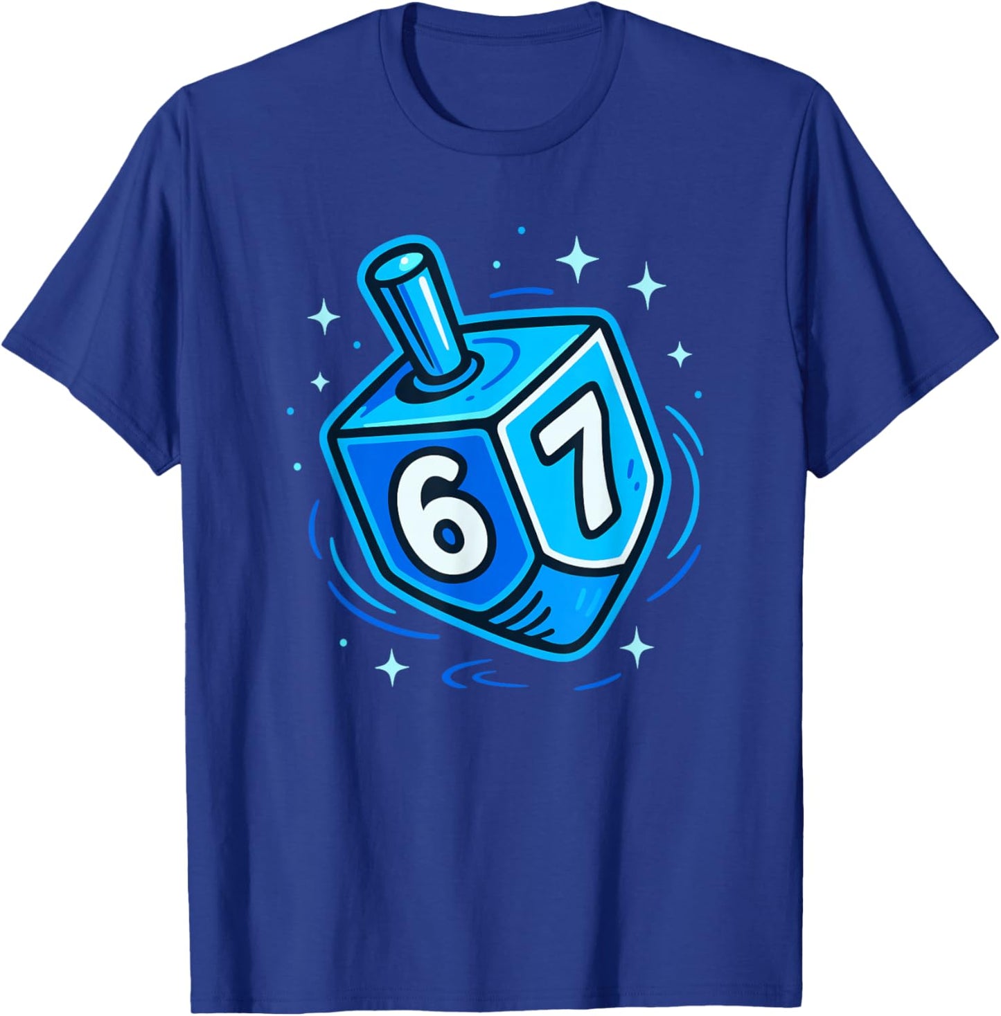 Hanukkah 67 Meme Chanukah Jewish Men Women Kids T-Shirt - T-Shirt | Royal