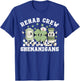 St Patrick's Day Rehab Crew Rehabilitation Physical Therapy T-Shirt - T-Shirt | Royal