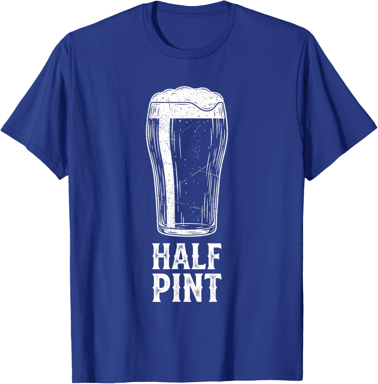 Pint and Half Pint Matching Beer Funny for Dad and Son T-Shirt - T-Shirt | Royal