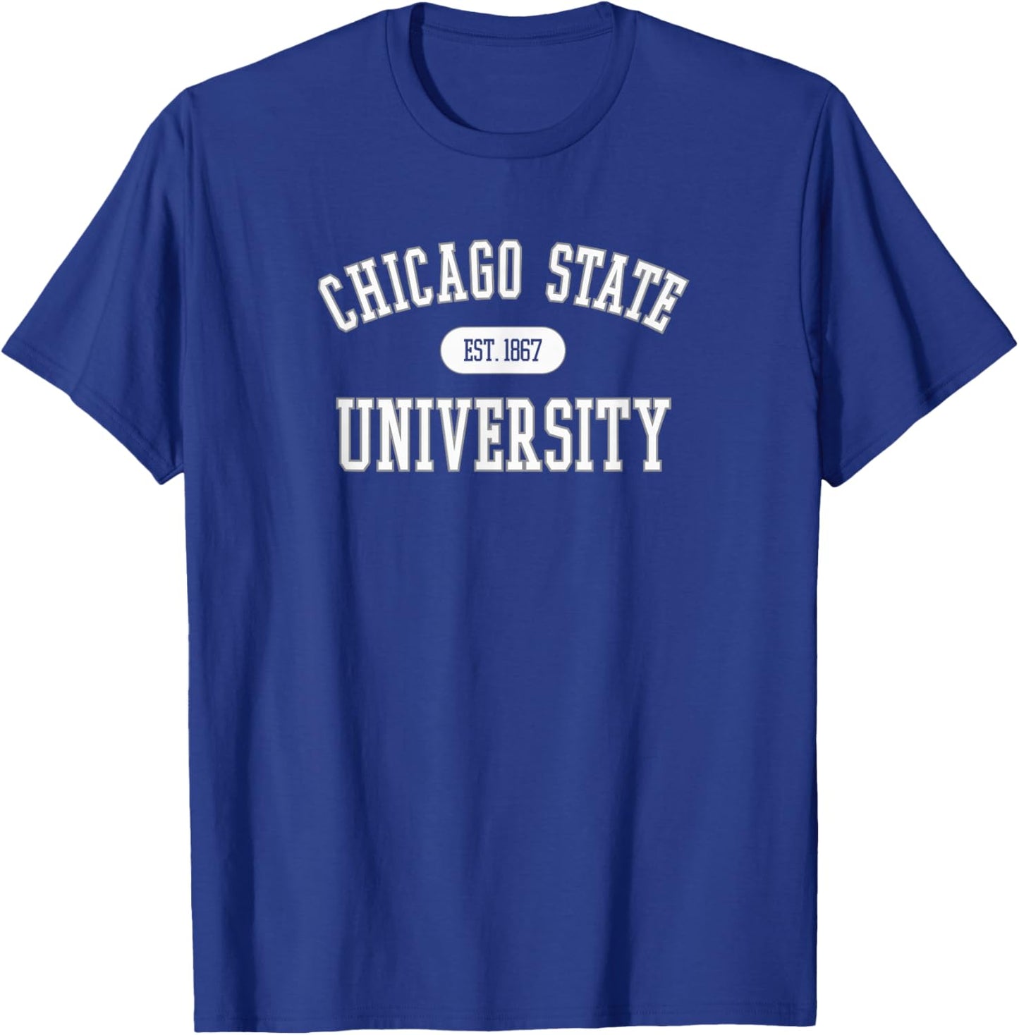 Chicago State Cougars Varsity Green Officially Licensed T-Shirt - T-Shirt | Royal