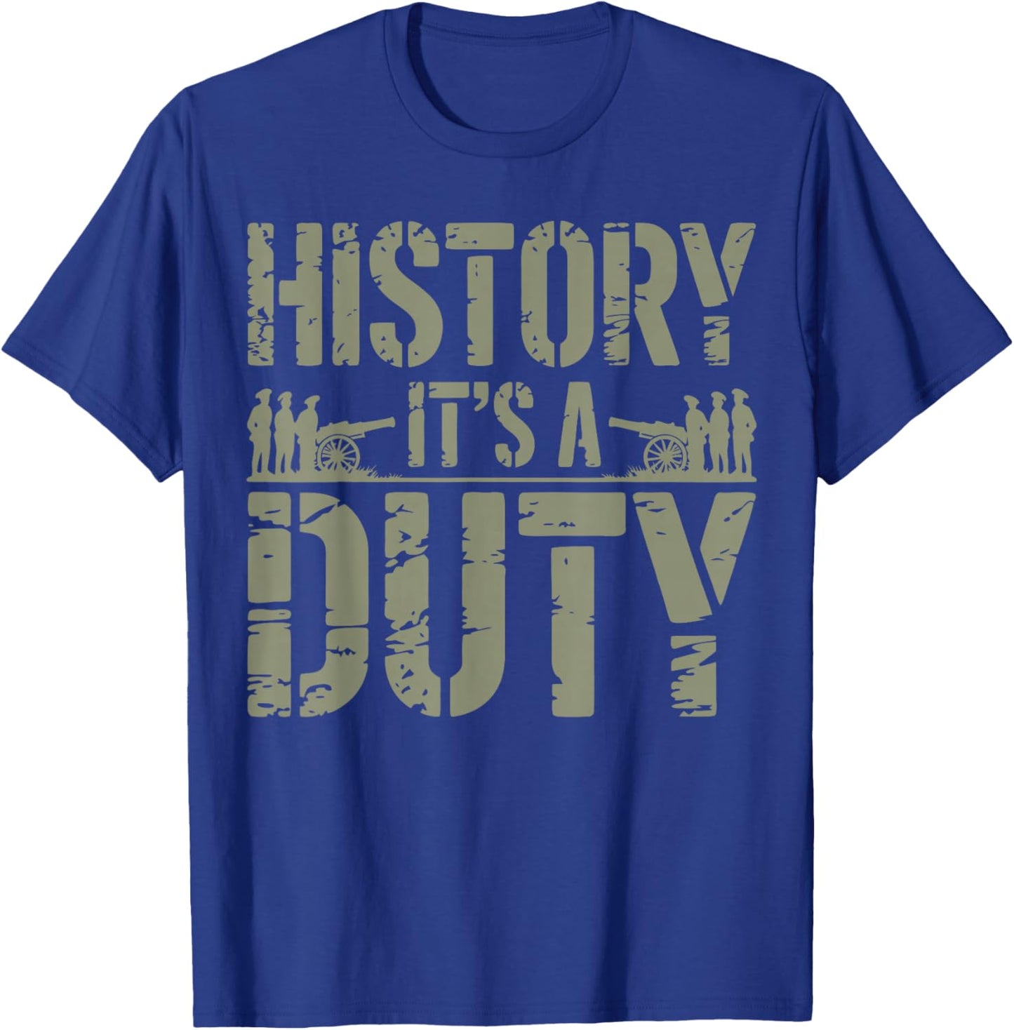 American History Civil War Reenactment T-Shirt - T-Shirt | Royal