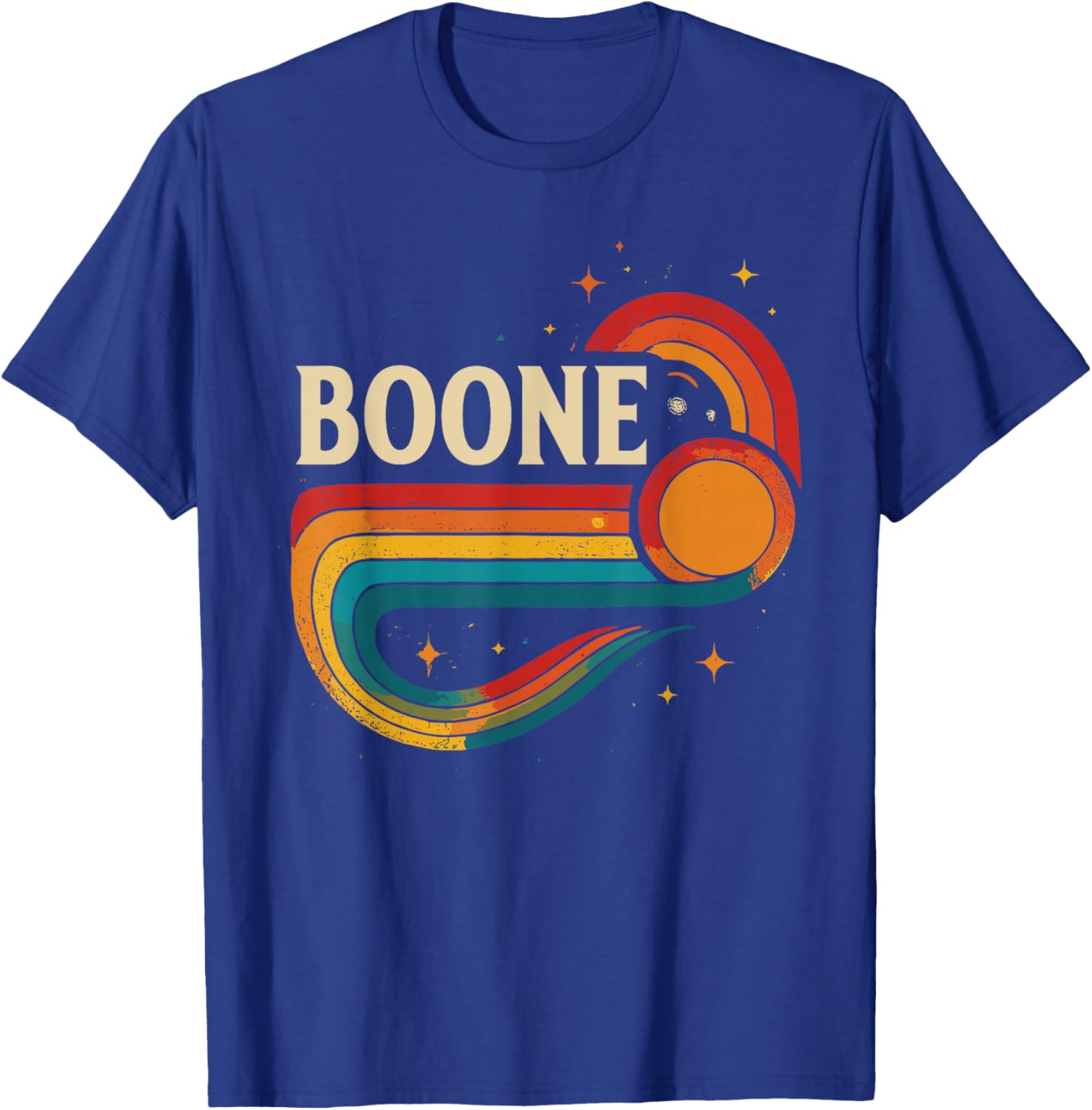 Retro Boone Shirt Vintage City Boone T-Shirt - T-Shirt | Royal