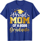 Mom Senior 2026 Proud Mom of A Class of 2026 Graduate T-Shirt - T-Shirt | Royal