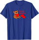 Nonna is My Valentine Italian Grandchild Bear Heart Cute T-Shirt - T-Shirt | Royal