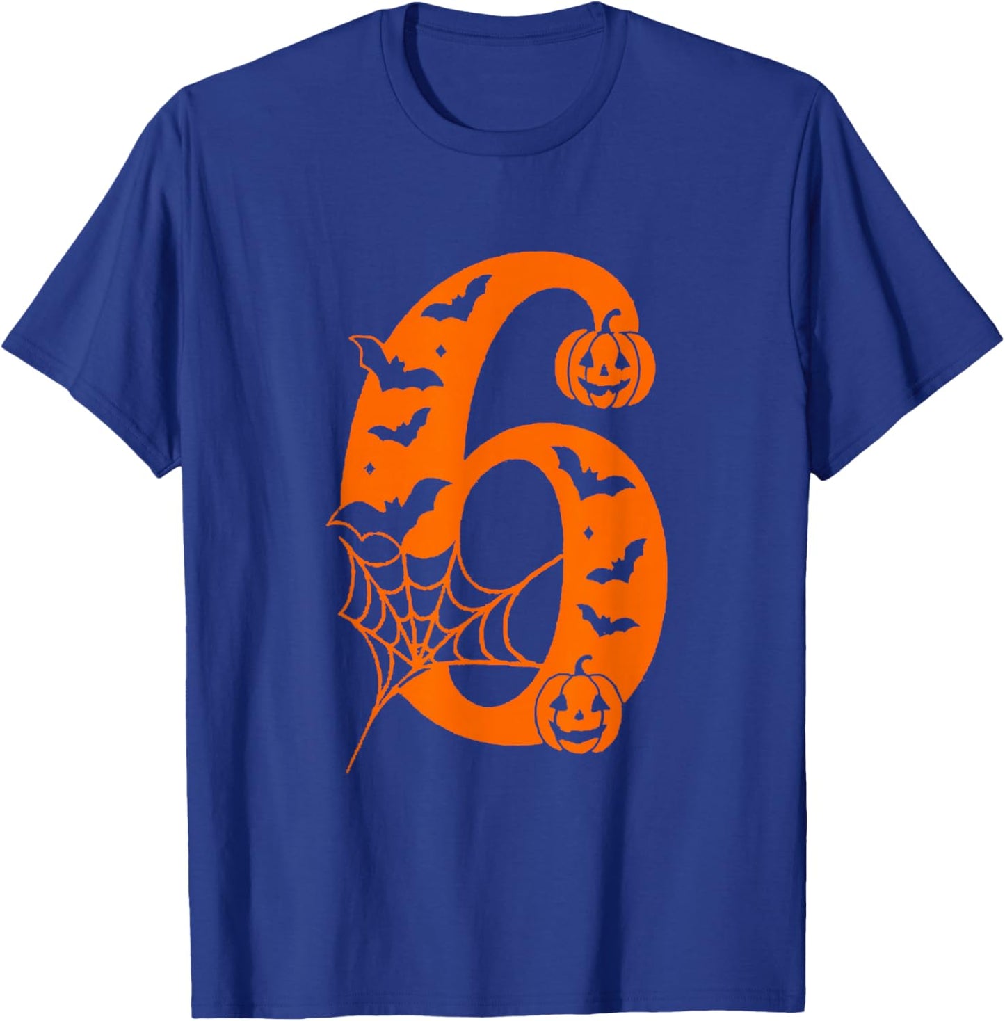 Number 6 Funny Meme Saying 6 7 Six Seven Halloween Costume T-Shirt - T-Shirt | Royal