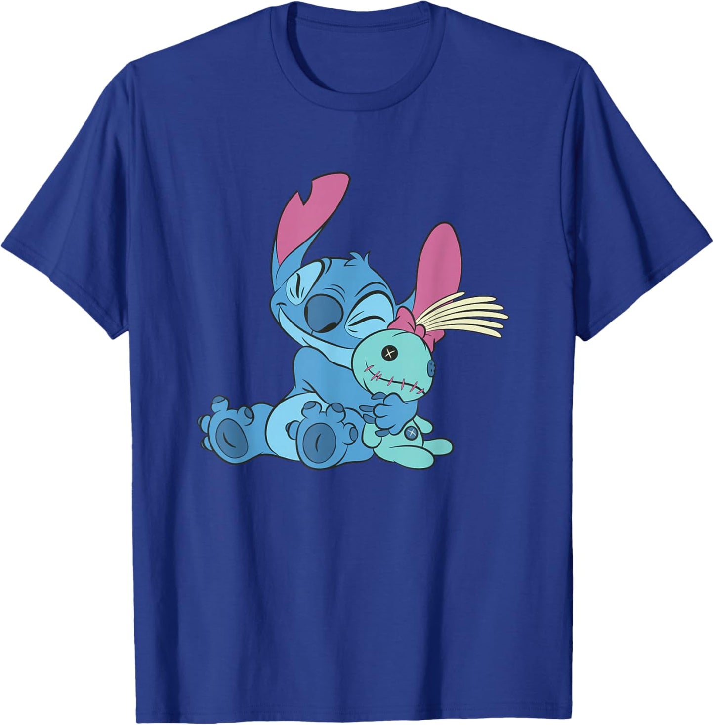 Disney Lilo and Stitch Hugging Scrump Plush T-Shirt - T-Shirt | Royal