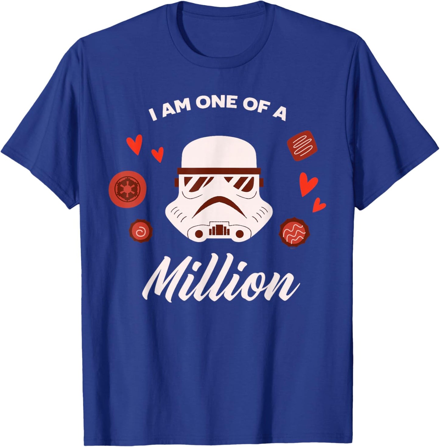 Star Wars Valentine's Day Stormtrooper I am One of a Million T-Shirt - T-Shirt | Royal