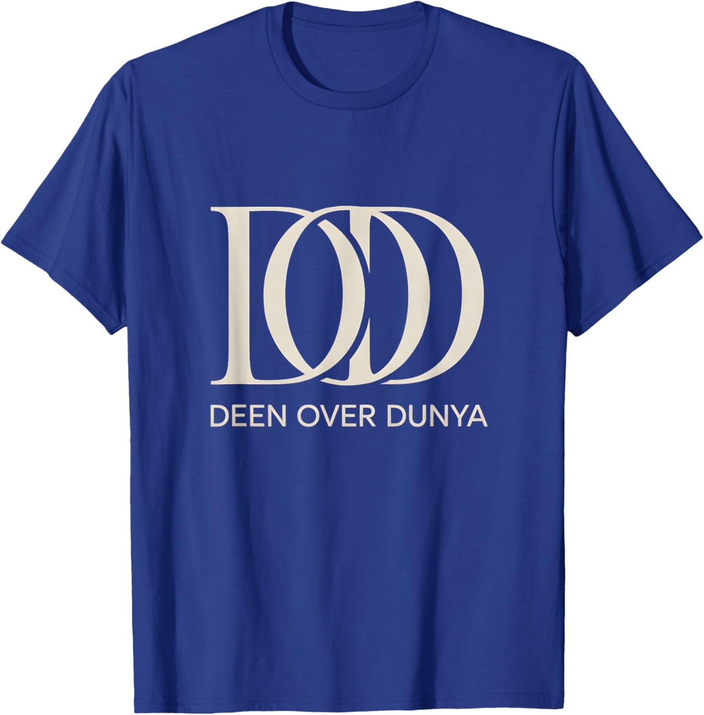 Deen Over Dunya Strong Muslimah Islam Hijab Muslim Men Woman T-Shirt - T-Shirt | Royal