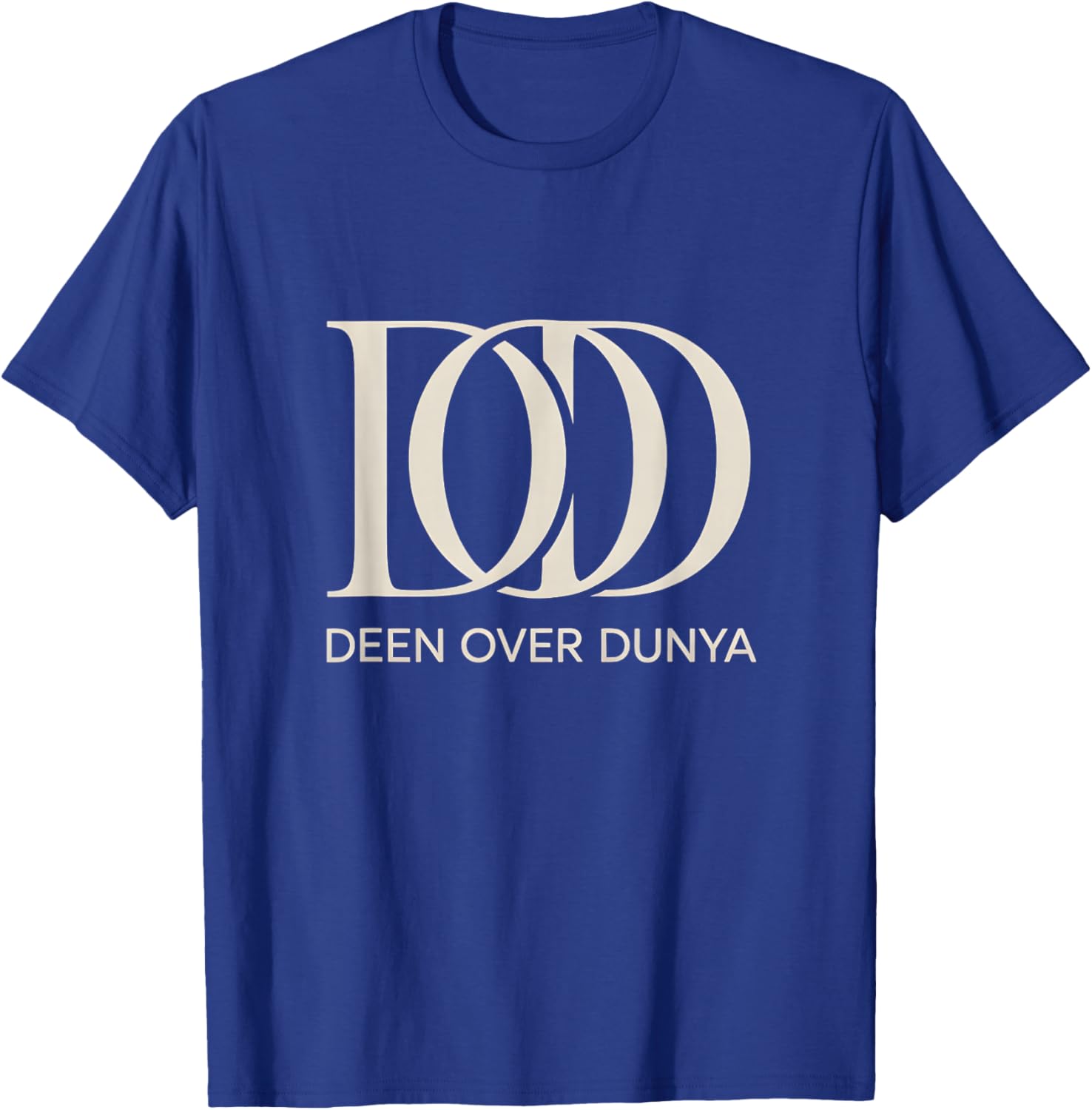 Deen Over Dunya Strong Muslimah Islam Hijab Muslim Men Woman T-Shirt - T-Shirt | Royal
