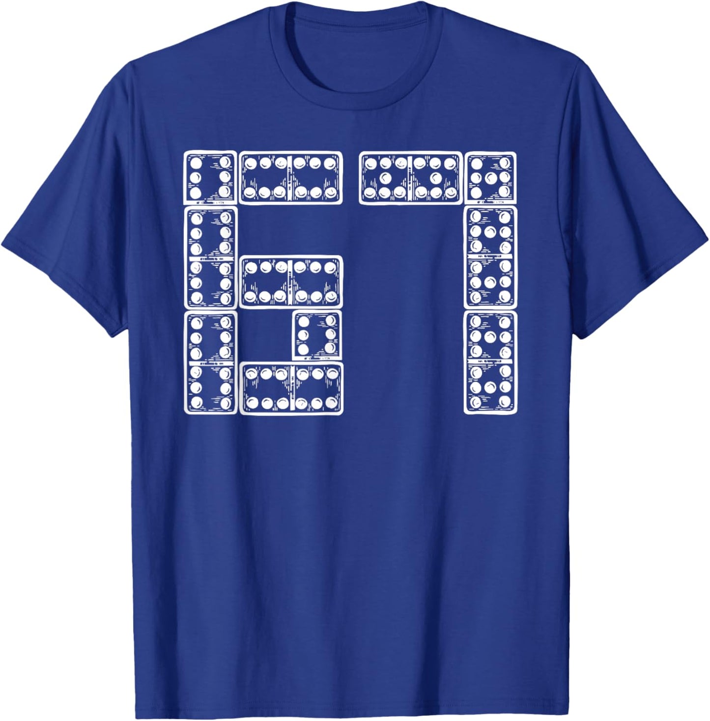 67 Meme Dice Funny Six Seven Domino Kids Boys Teens Men T-Shirt - T-Shirt | Royal