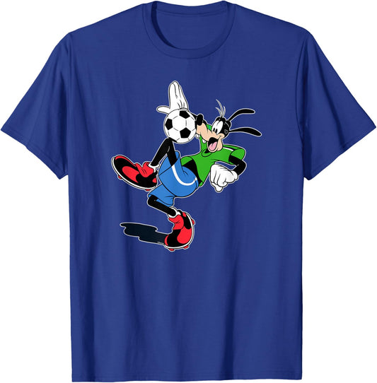 Disney Sports Goofy Soccer Team Player T-Shirt - T-Shirt | Royal