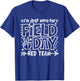 Red Team Just Here for Field Day Fun Day 2026 Teacher Kids T-Shirt - T-Shirt | Royal