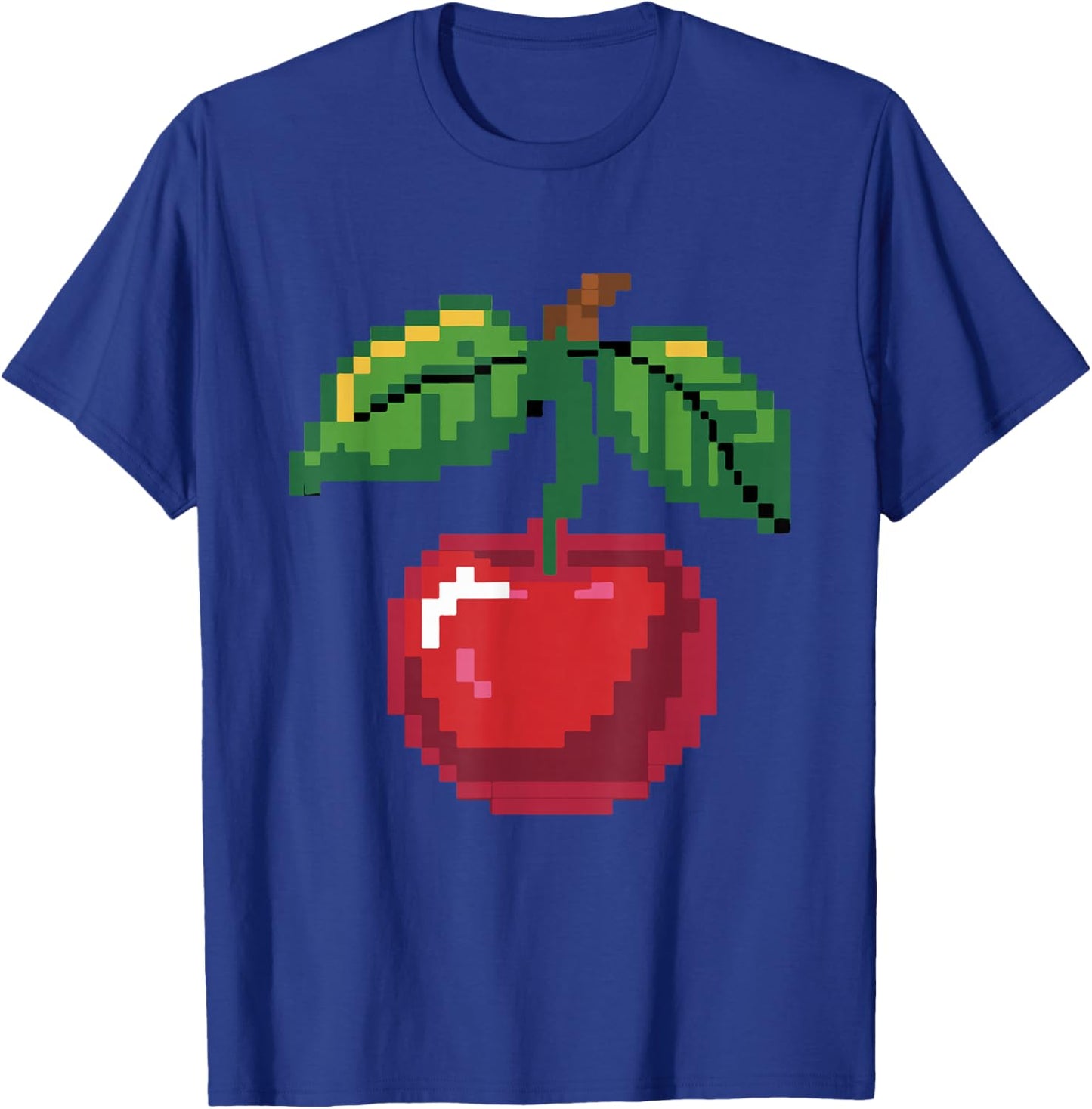 Pixel Cherries 80s Video Game Halloween Costume Easy Group T-Shirt - T-Shirt | Royal