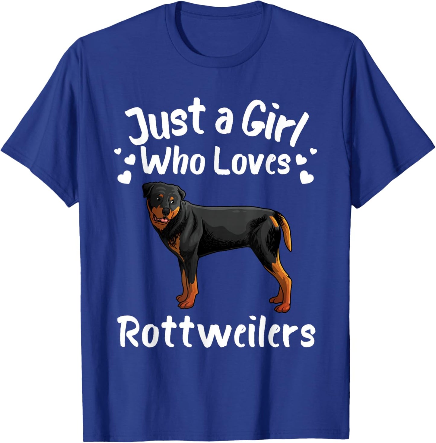 Best Rottweiler Design Girls Rottie Dog Rottweiler T-Shirt - T-Shirt | Royal