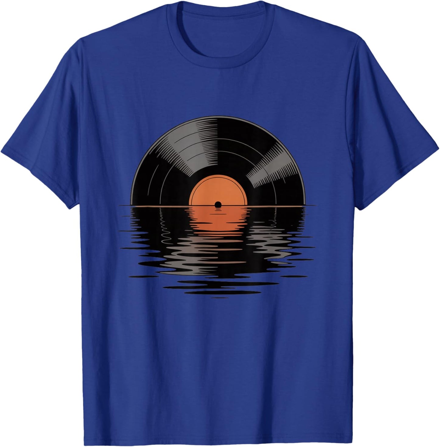 Vinyl Music Record Lovers Collectors T-Shirt - T-Shirt | Royal
