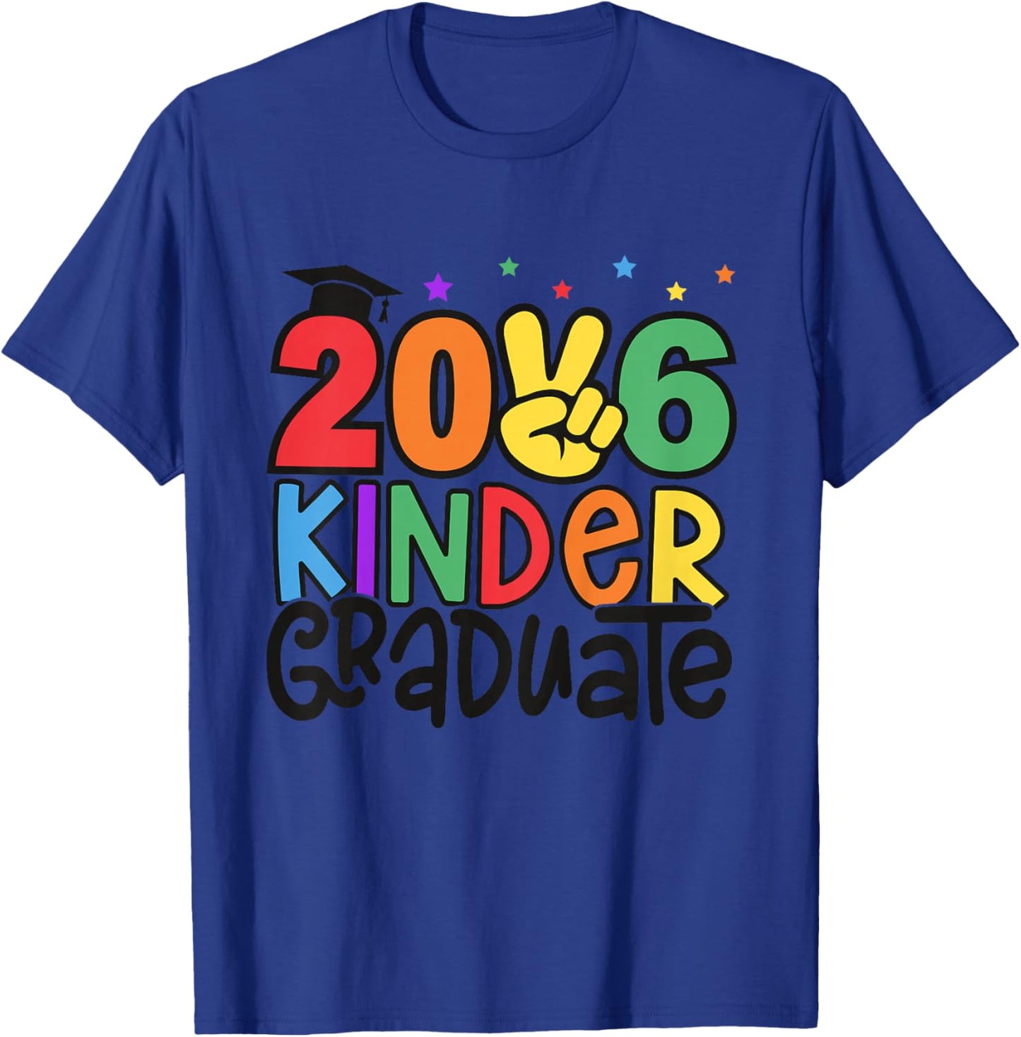 Kindergarten Graduate 2026 Graduation Class of 2026 Kids T-Shirt - T-Shirt | Royal