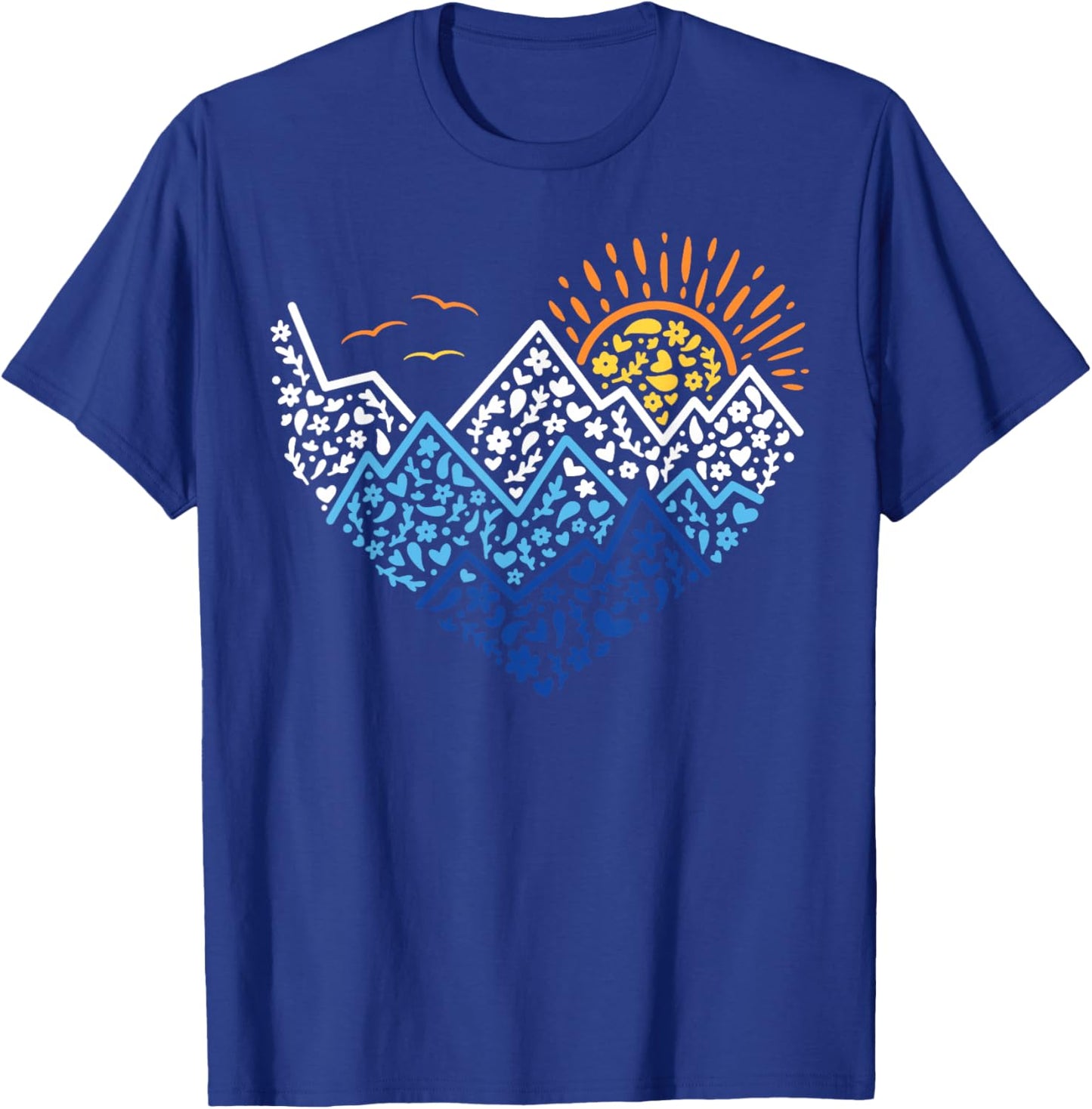 Subtle AroAce Pride Outdoors Camping LGBTQ Proud Asexual T-Shirt - T-Shirt | Royal