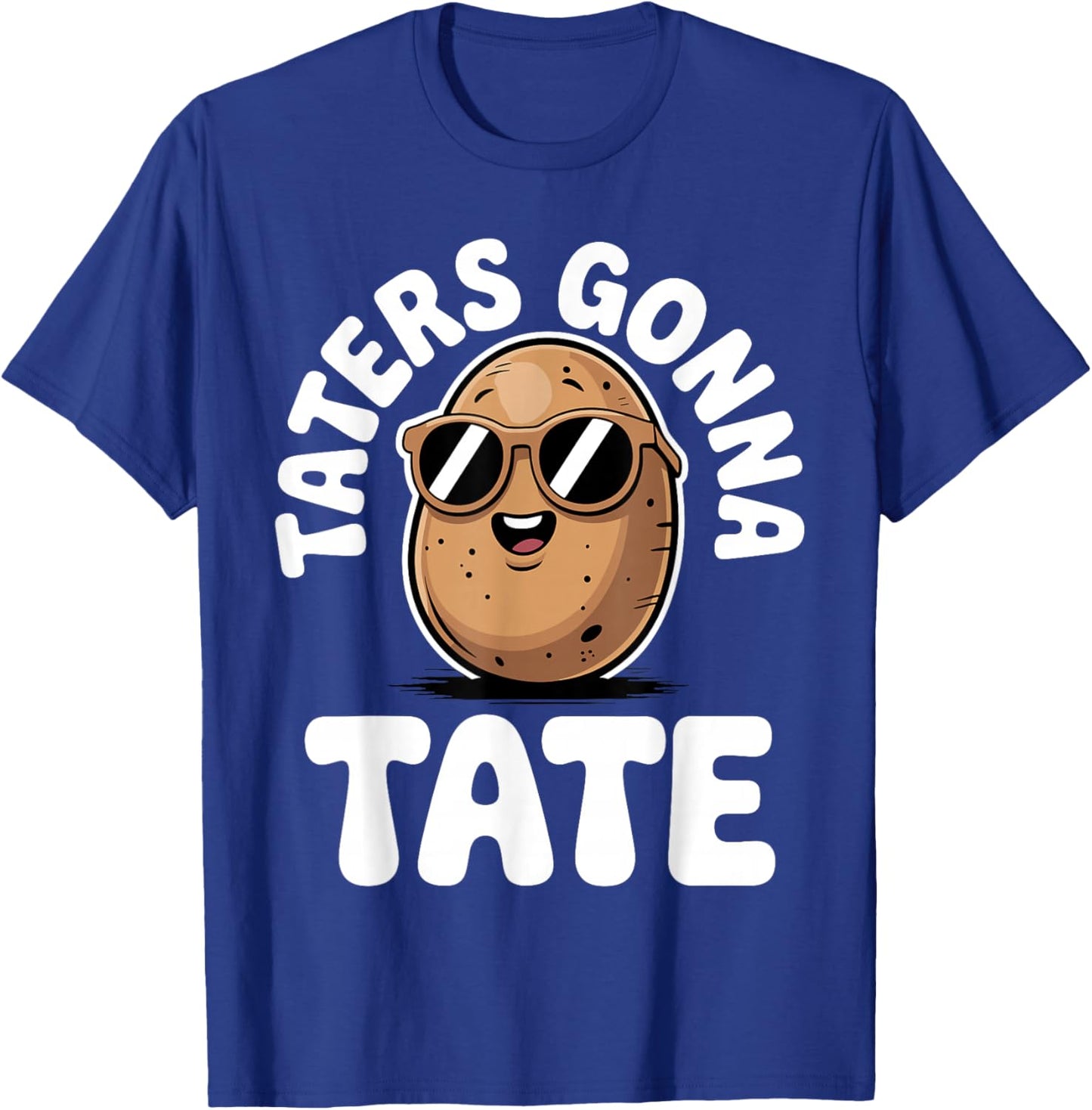 Potato Novelty Women Adult Potato Gag Potato Lovers T-Shirt - T-Shirt | Royal