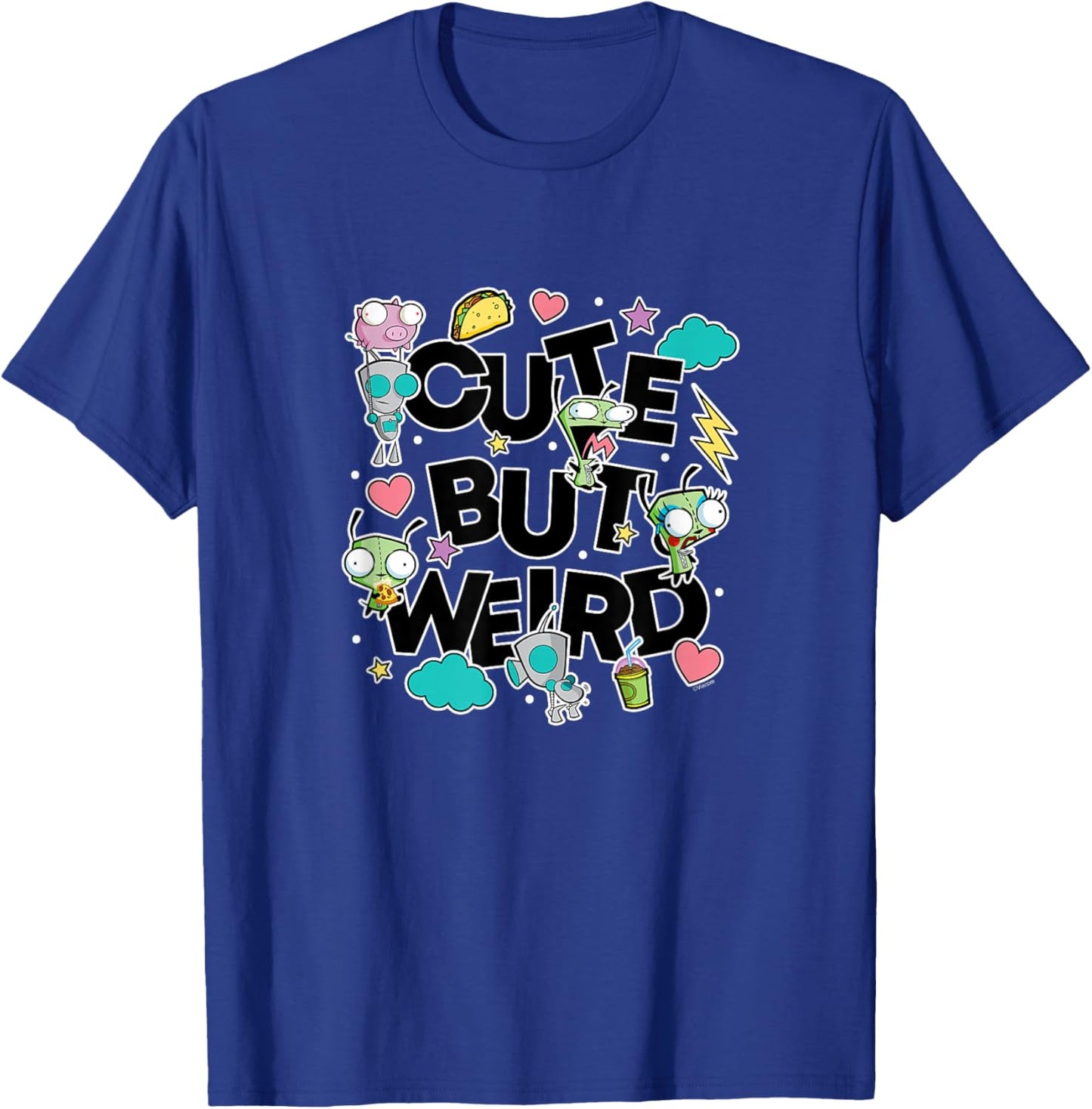 Invader Zim - Gir - Cute But Weird T-Shirt - T-Shirt | Royal