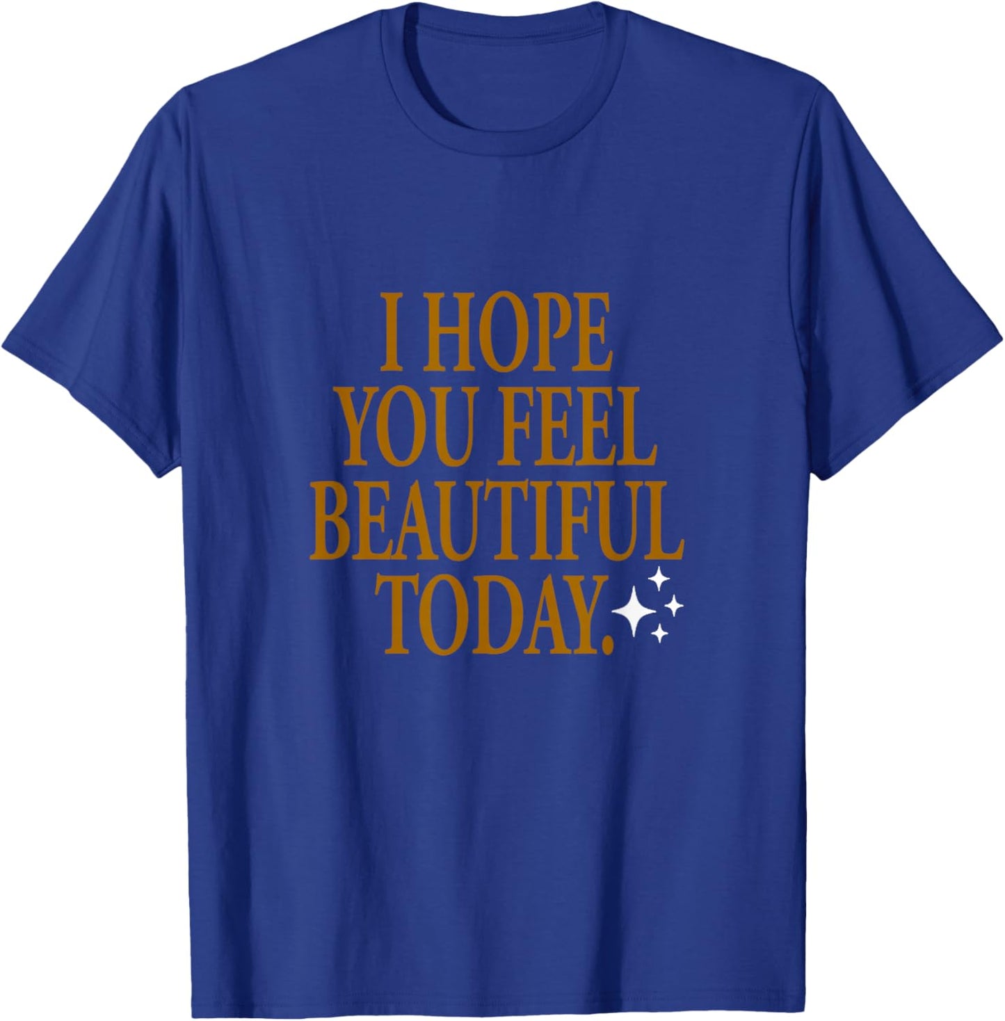 Brown Color Beautiful Hope Brown Graphic T-Shirt - T-Shirt | Royal