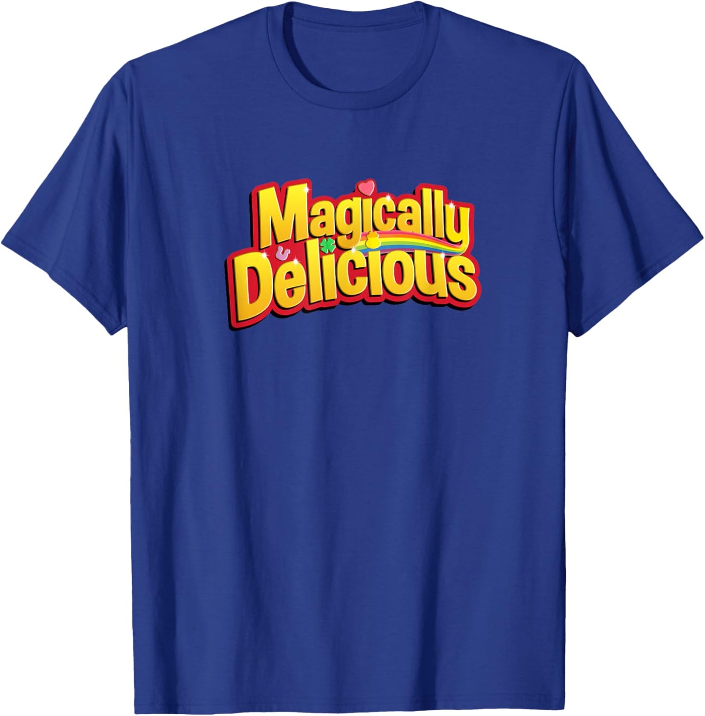 Magically Delicious Lucky St. Patricks Day Charm Men & Women T-Shirt - T-Shirt | Royal