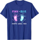 Pink Or Blue Pappy Loves You Grandfather Gender Reveal Pappy T-Shirt - T-Shirt | Royal