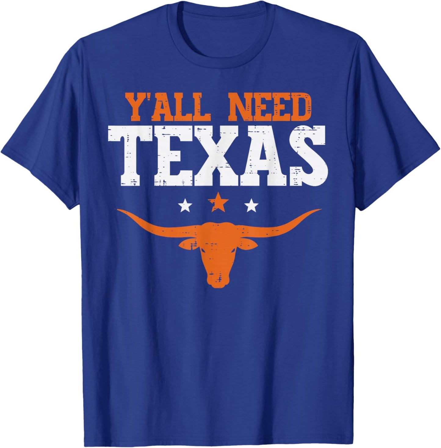 Texas Women Kids Men Boys Girls Youth Teen T-Shirt - T-Shirt | Royal