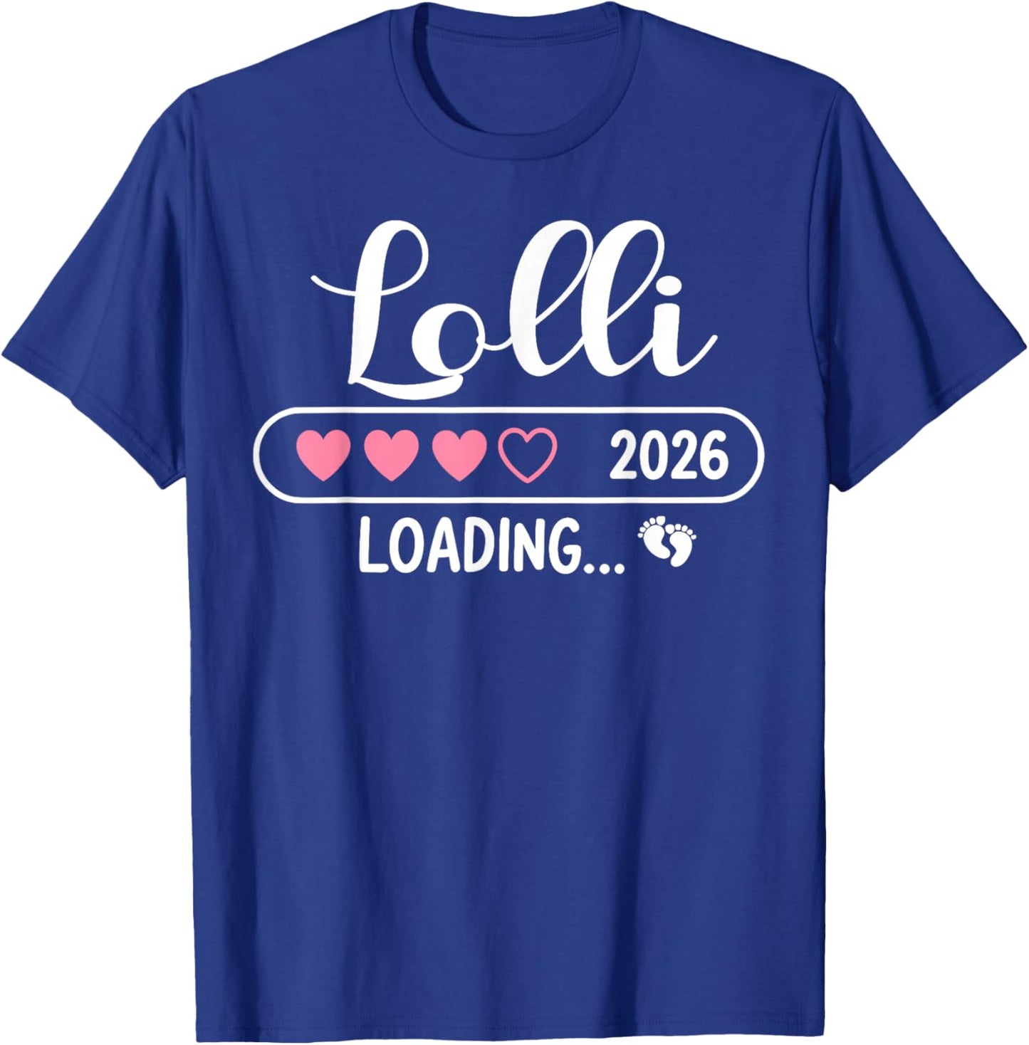 Lolli 2026 Loading New Lolli Est 2026 T-Shirt - T-Shirt | Royal
