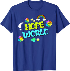 Hope World T-Shirt - T-Shirt | Royal