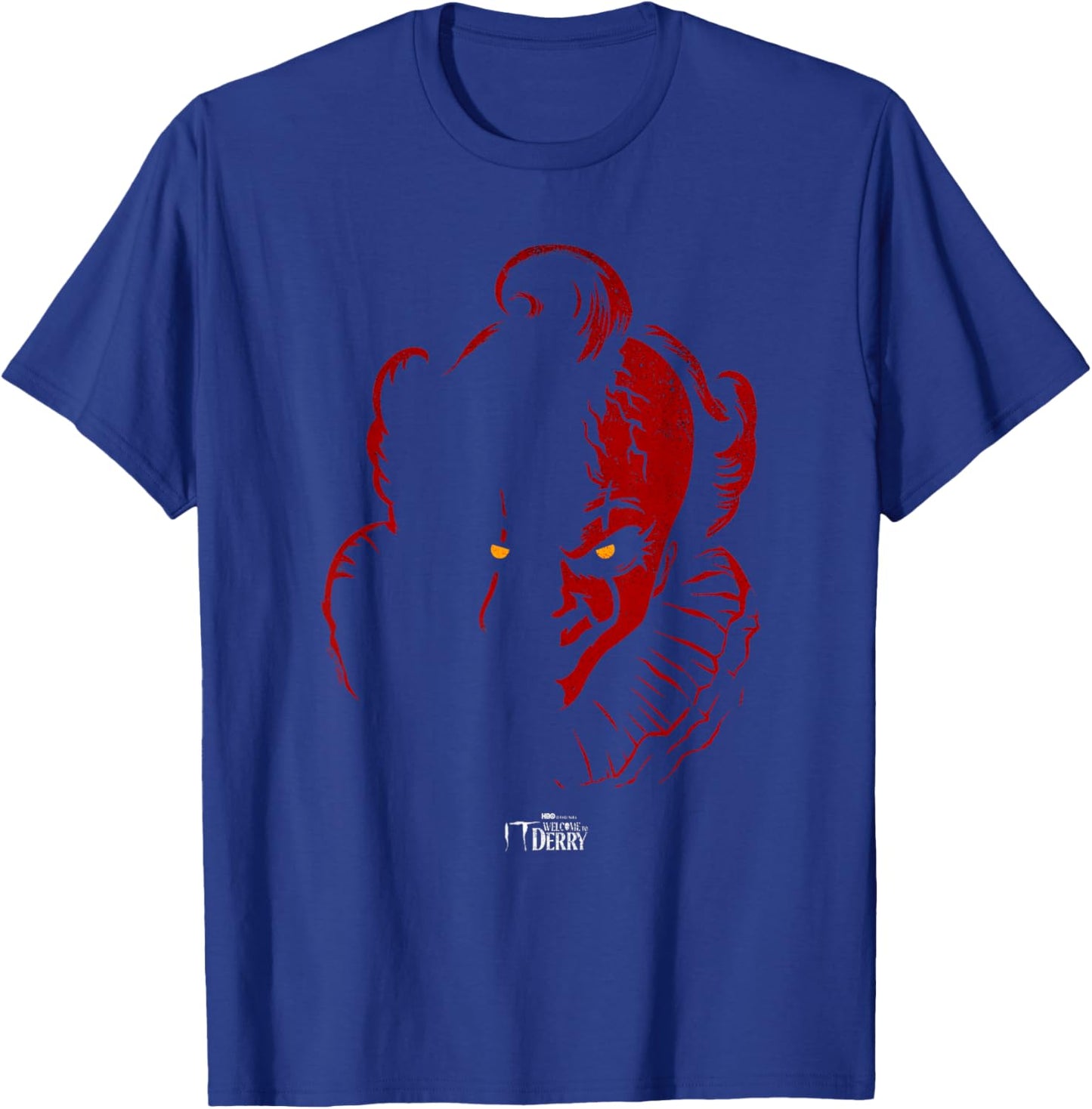 Welcome to Derry Pennywise Face T-Shirt - T-Shirt | Royal