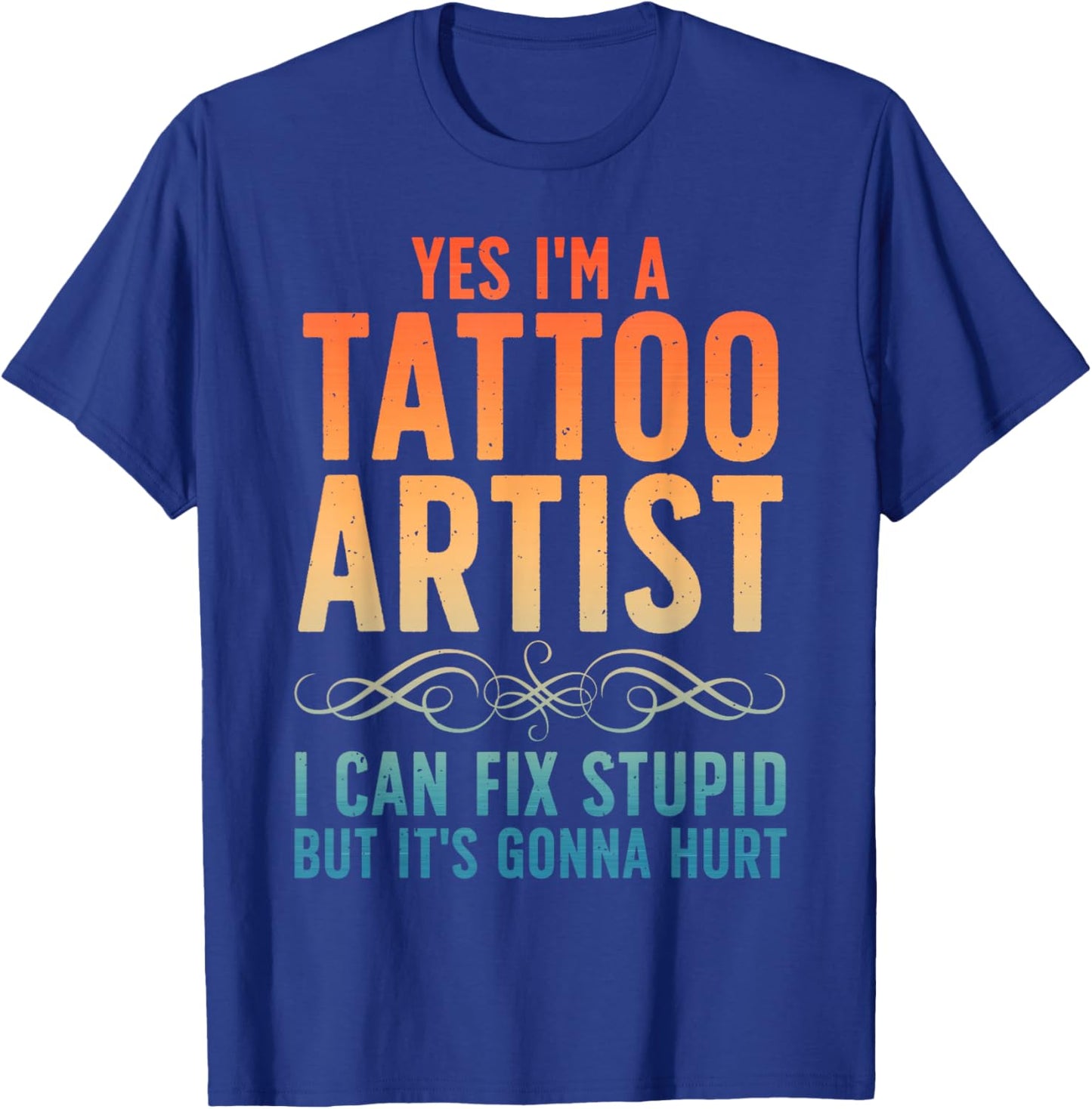 Funny Tattoo Artist Art Women Tattooer Tattoo Artist T-Shirt - T-Shirt | Royal