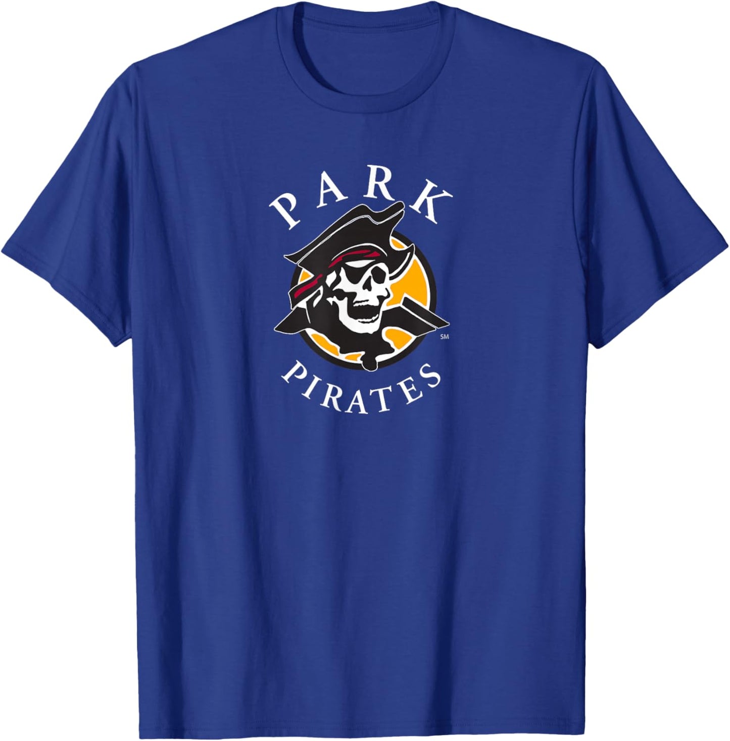 Park University Pirates Primary Logo T-Shirt - T-Shirt | Royal