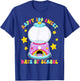 Funny 100 Days of School Gumball Machine Empty DIY Project T-Shirt - T-Shirt | Royal