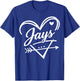 Retro Jays Name Cute Graphic Gift Women Kids T-Shirt - T-Shirt | Royal