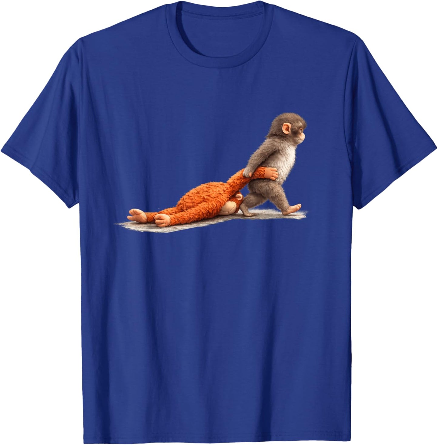 Cute Monkey Punch T-Shirt - T-Shirt | Royal