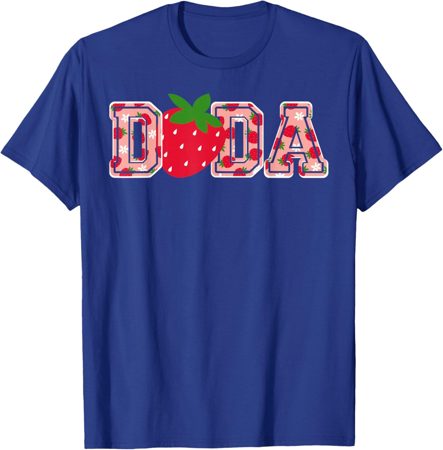 Dada Strawberry Birthday T-Shirt - T-Shirt | Royal