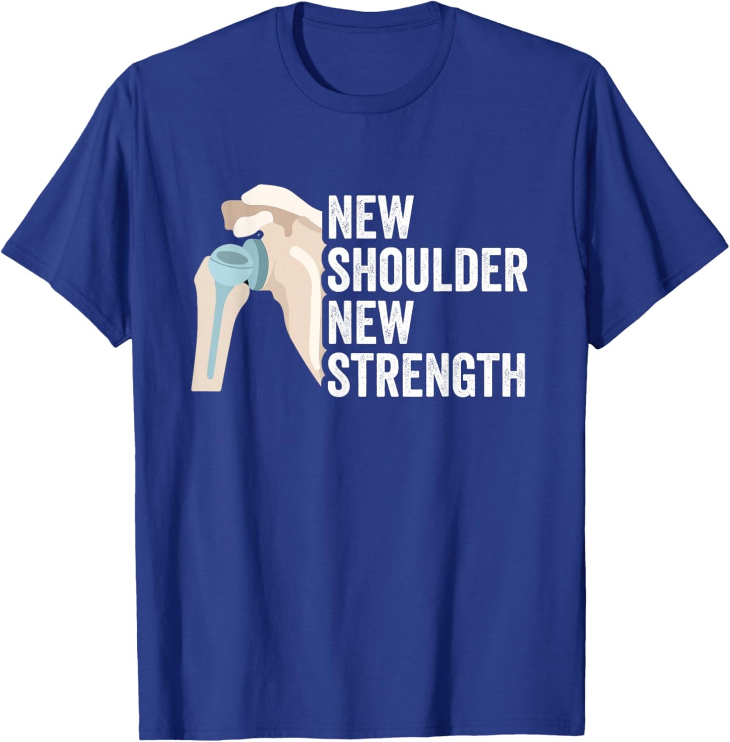 Shoulder Recovery Replacement Shoulder Surgery T-Shirt - T-Shirt | Royal