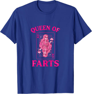 Queen of Farts T-Shirt - T-Shirt | Royal