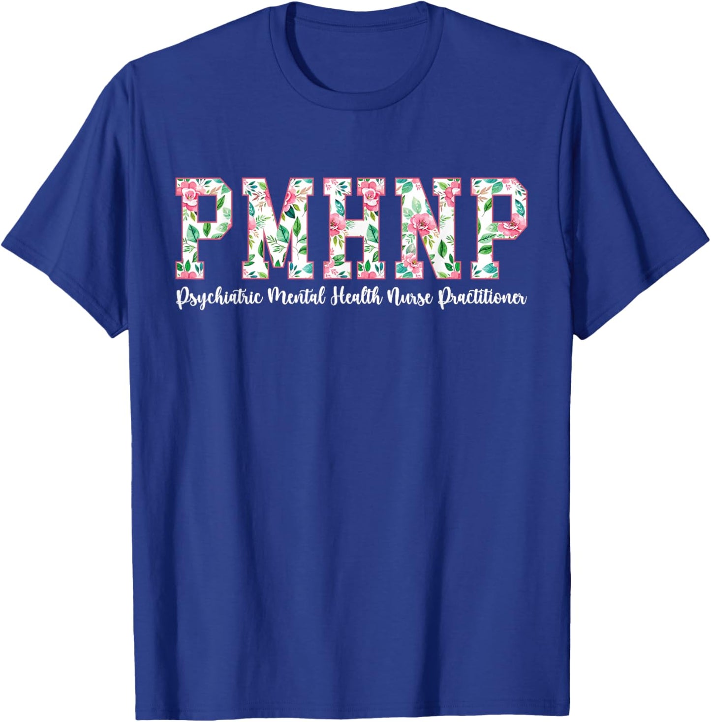 Boho PMHNP Psychiatric Mental Health Nurse Practitioner T-Shirt - T-Shirt | Royal