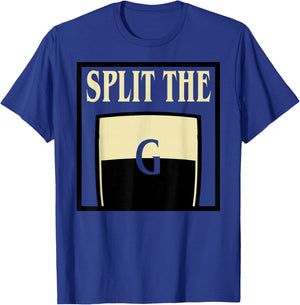 Split The G T-Shirt - T-Shirt | Royal