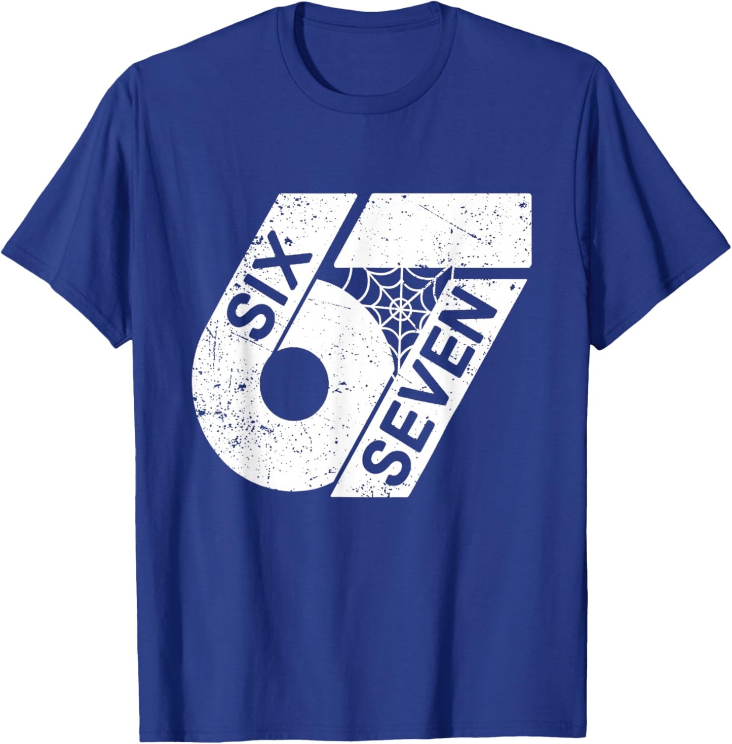 Six Seven 6 7 Meme 6 7 Halloween Costume T-Shirt - T-Shirt | Royal
