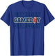 Game Day Football Fan Graphic T-Shirt - T-Shirt | Royal