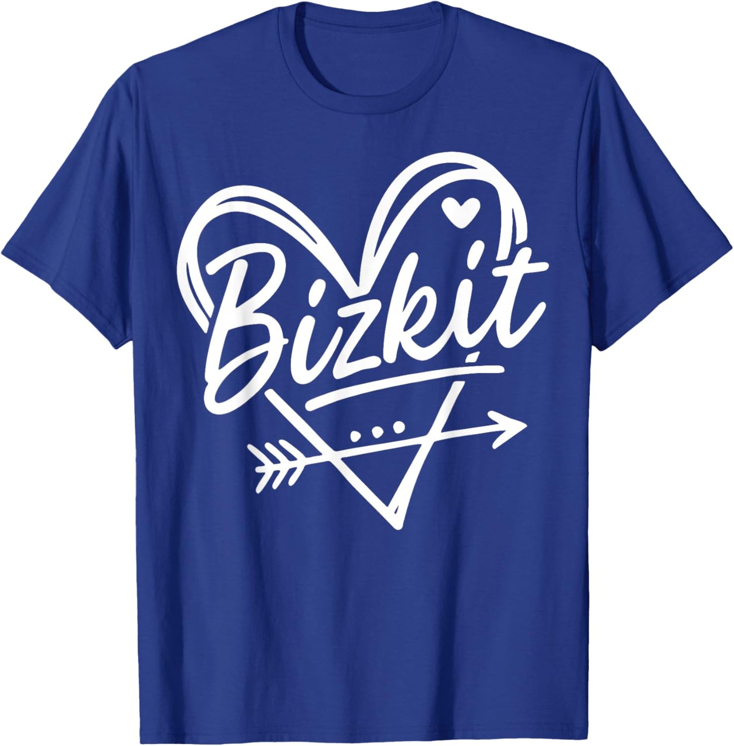 Vintage Bizkit Graphic Heart Gift Women Kid T-Shirt - T-Shirt | Royal
