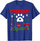Veterinary Squad Christmas Vet Crew Tech Matching Holiday T-Shirt - T-Shirt | Royal
