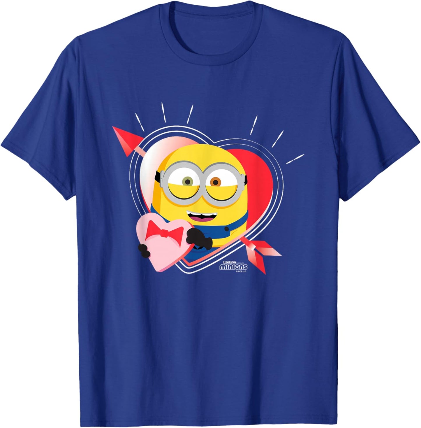 Minions Heartfelt Valentine T-Shirt - T-Shirt | Royal