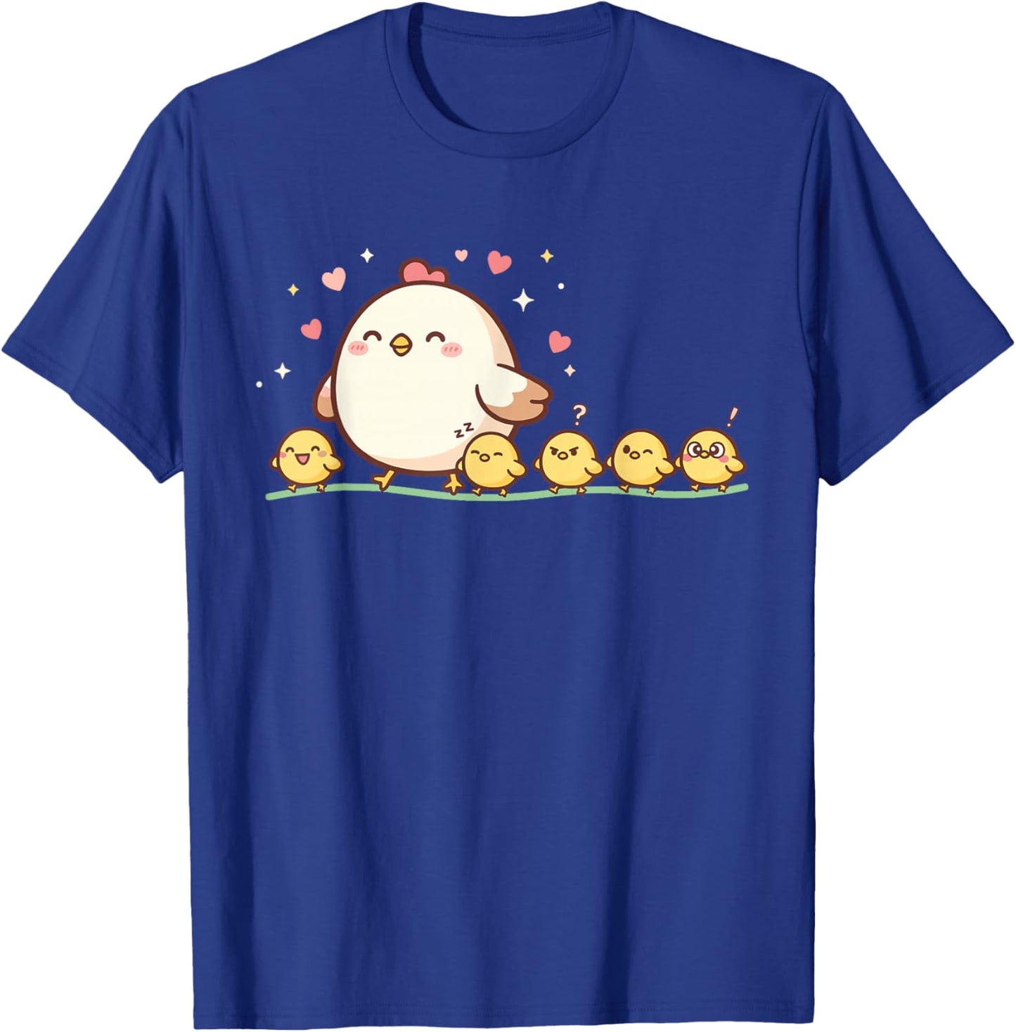 Chicken Mama Lively Chick Family Motherhood Mothers Day T-Shirt - T-Shirt | Royal