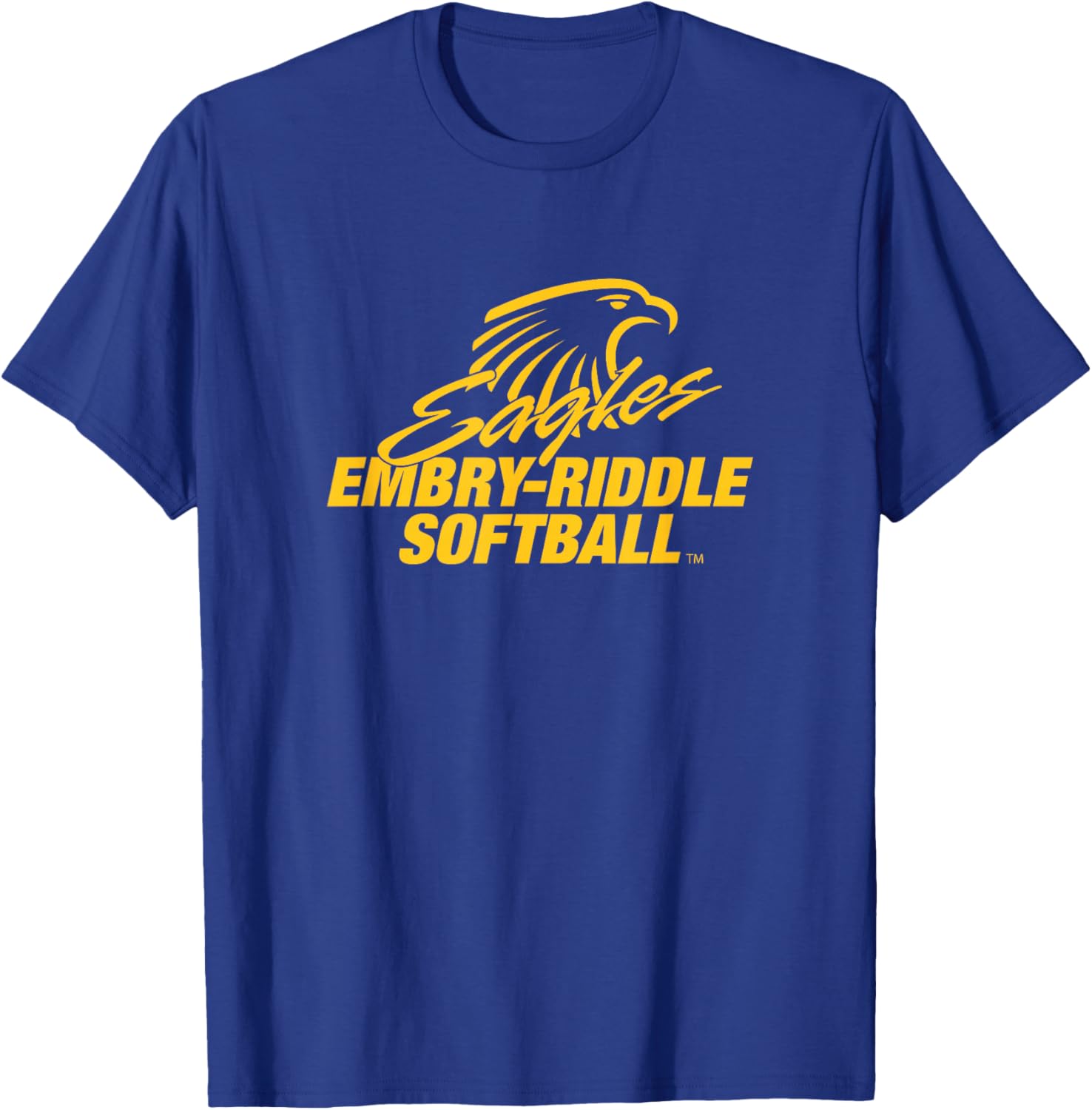 Embry-Riddle Eagles Softball NCAA ER11 T-Shirt - T-Shirt | Royal