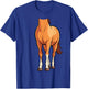 Horse Shirt Adult Kids Men Women Body Horse Costume T-Shirt - T-Shirt | Royal