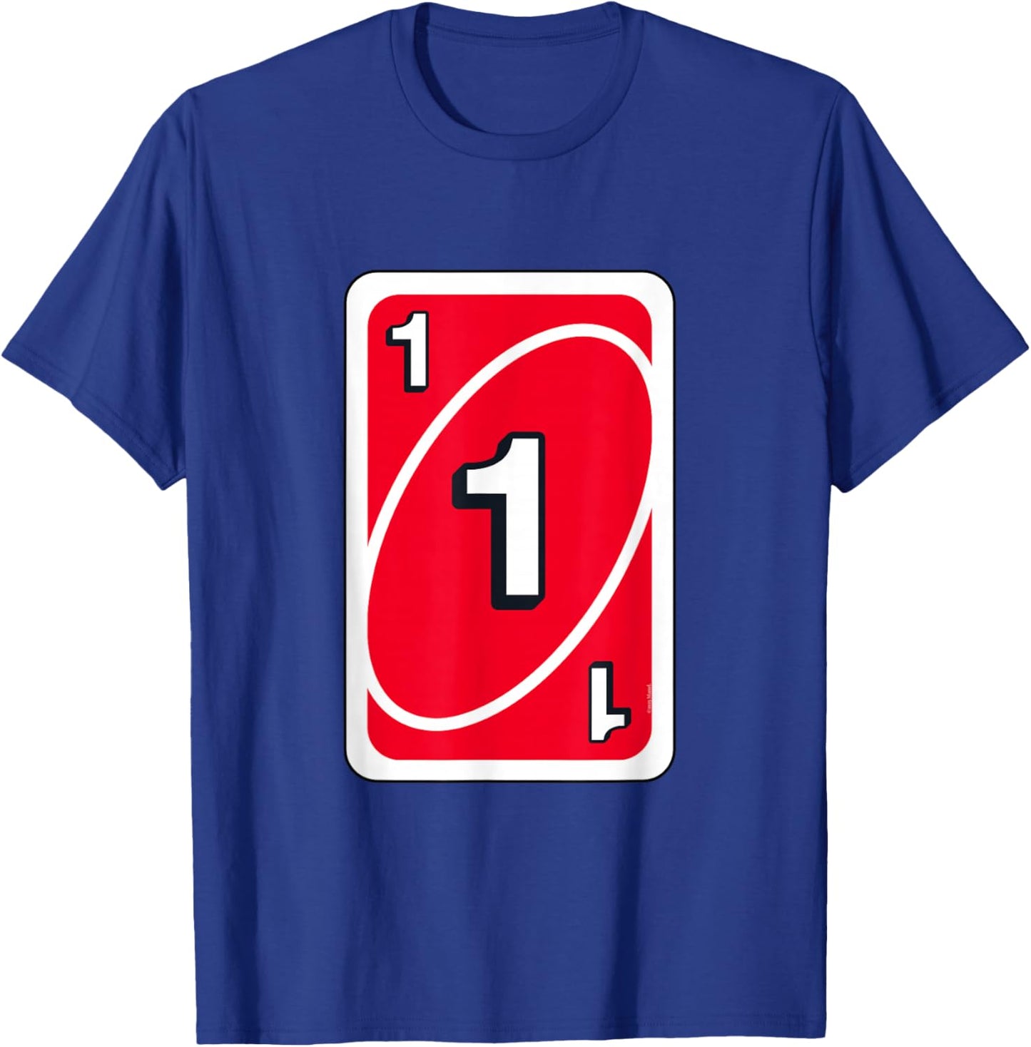 UNO Halloween Red 1" Card T-Shirt - T-Shirt | Royal