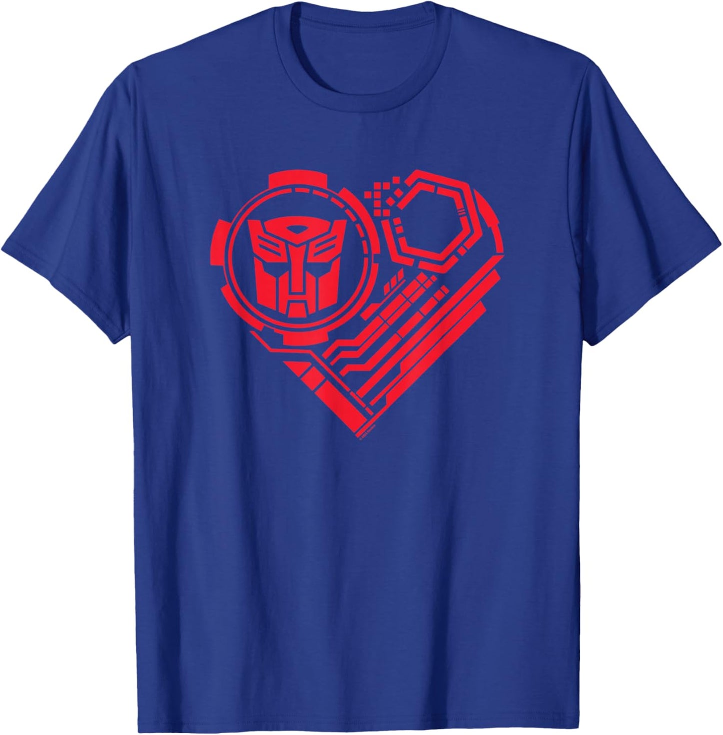 Transformers Valentine's Day Autobot Heart T-Shirt - T-Shirt | Royal